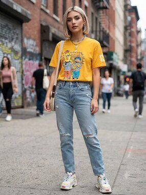 Sesame Street STREET LIFE Graphic Tee with Bert & Ernie